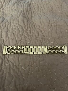 Women’s X-Small Silver-Tone Link Bracelet for Smartwatch - Classic Chain Style